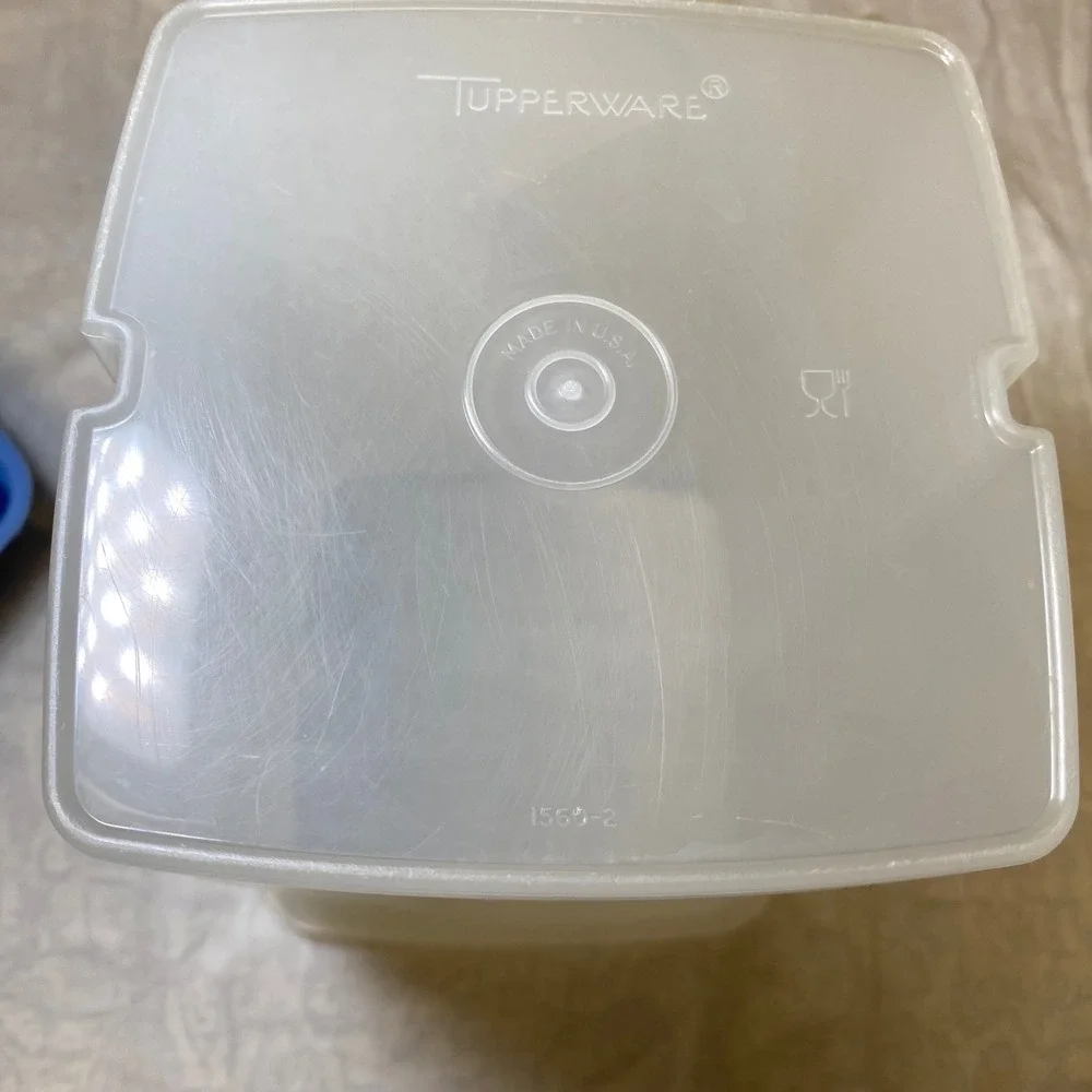 Vintage Tupperware Pick-A-Deli Pickle Keeper Complete Set Lift Strainer 1560-2